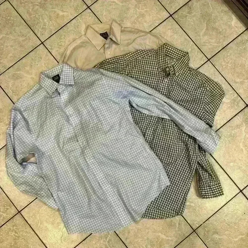 Jos. A Banks Lot of 3 Dress Shirts Size 16 1/2 36
